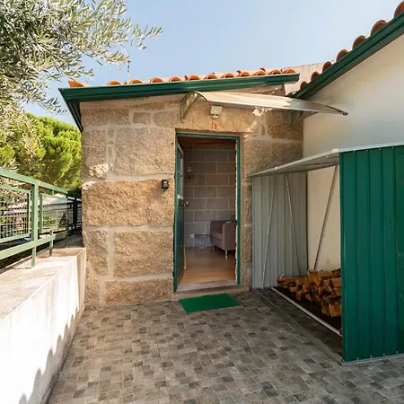 Casa Rustica T2 Com Salamandra E Cozinha - - Serra Da Estrela - Casa Do Loureiro Ii * Seia